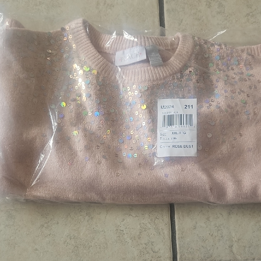Elegant Rose Dust Sweater